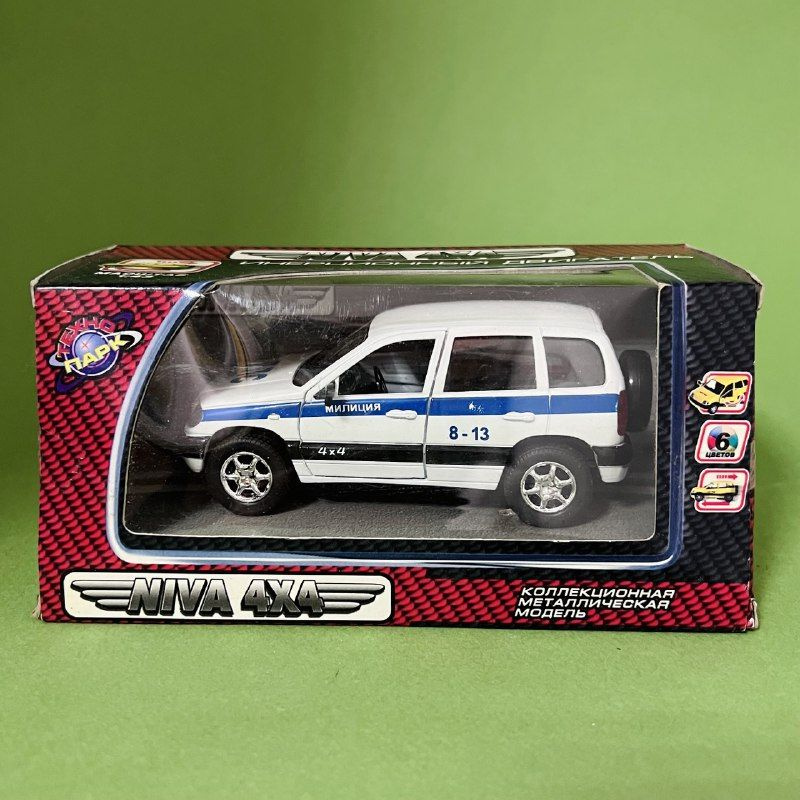 Модель NIVA 4х4 / Машинка НИВА / Масштаб 1/43 - купить с доставкой по ...