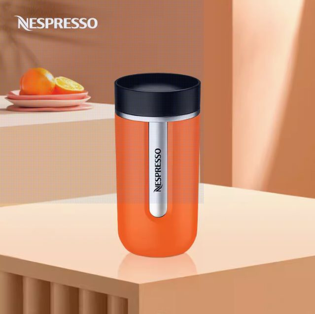 Термокружка NESPRESSO Nomad Mug Mandarin Orange 400 мл #1