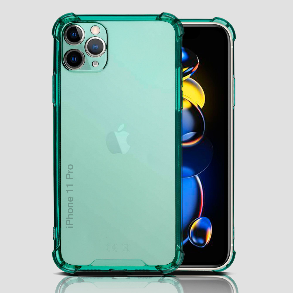 Чехол для смартфона Apple iPhone 11 Pro силиконовый прозрачный противоударный с защитой камеры, бампер #1