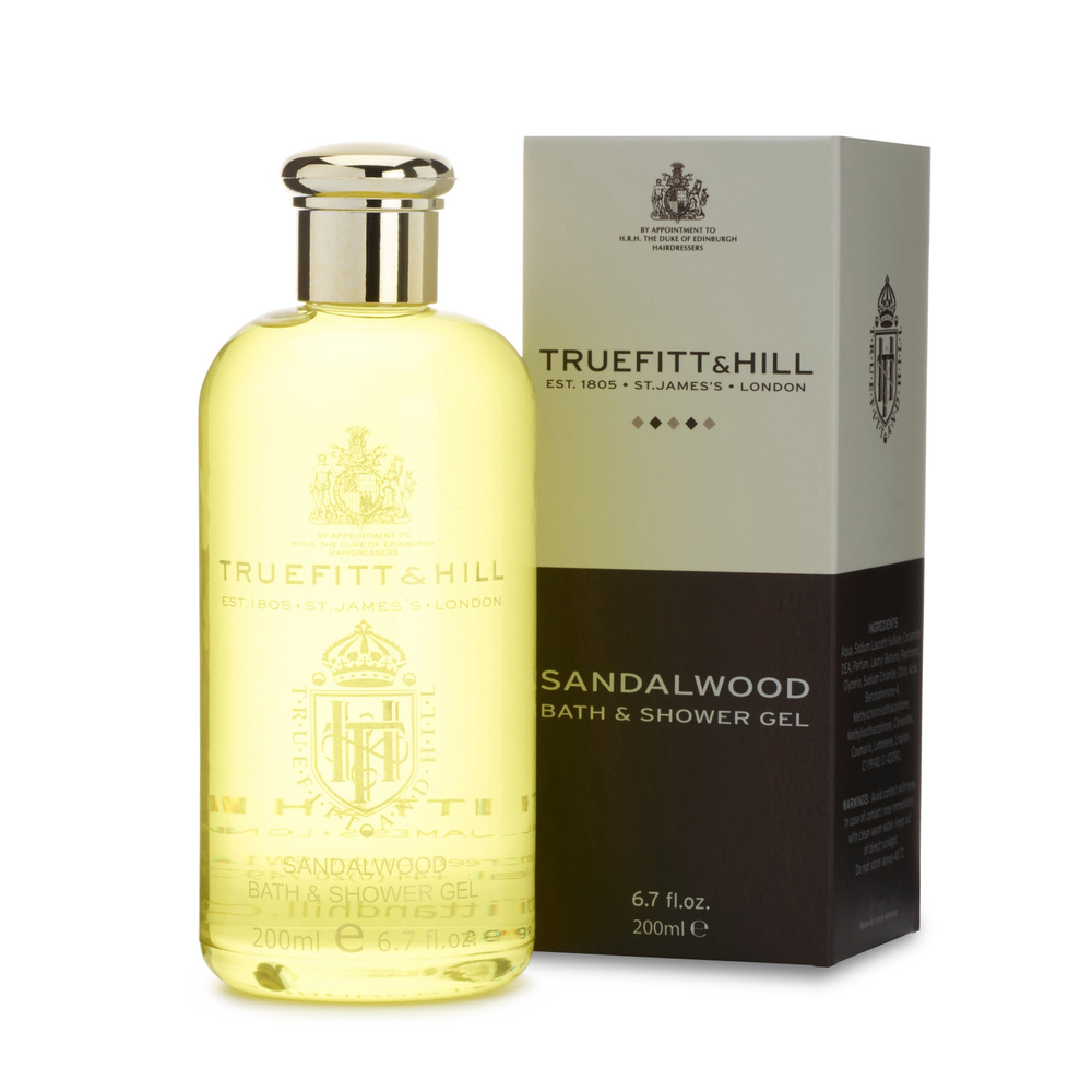 Truefitt & Hill Гель для душа Sandalwood Bath & Shower Gel 200 мл #1