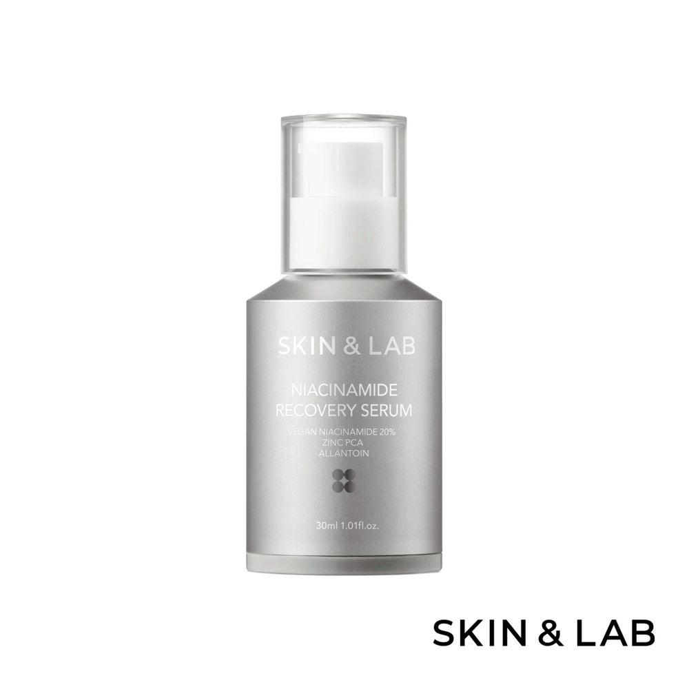 Высококонцентрированная сыворотка с ниацинамидом и цинком SKIN&LAB Niacinamide Recovery Serum, 30 мл #1