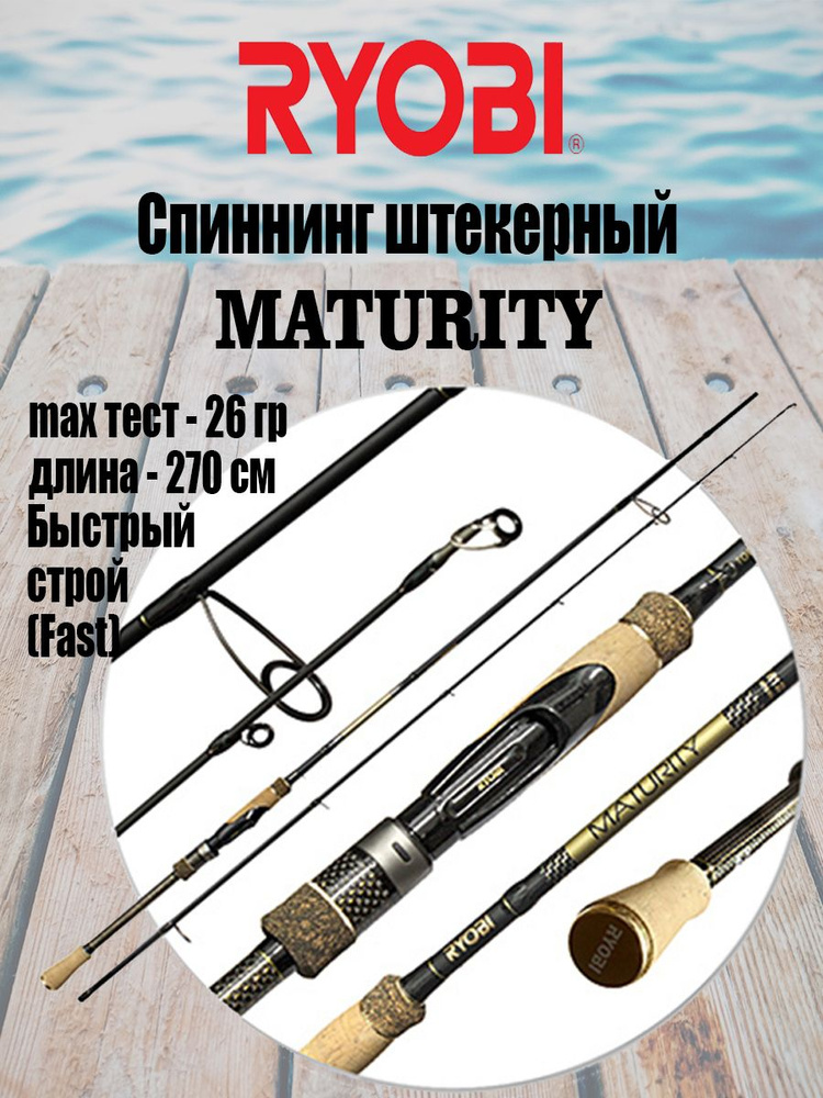 Спиннинг для рыбалки RYOBI MATURITY 2,70 4-26g #1