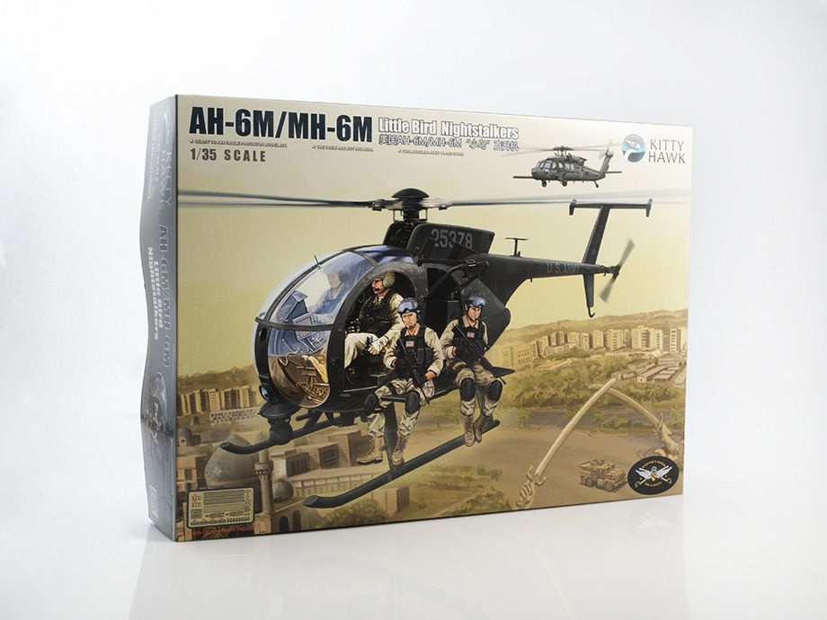 Сборная модель самолета AH-6M/MH-6M Little Bird KH50002, масштаб 1/35 #1