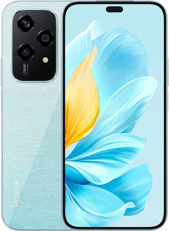 Honor Смартфон HONOR 200 lite Ростест (EAC) 8/256 ГБ, голубой #1