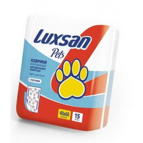 Пеленки для питомцев Luxsan Pets "Premium", 40х60 см, 15 шт #1