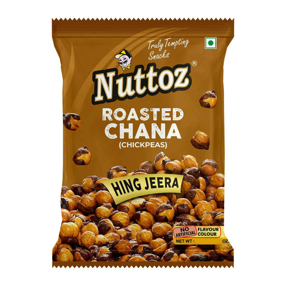 Roasted Chana HING JEERA Chickpeas, Nuttoz (Жареная чана, нут ХИНГ ДЖИРА асафетида и кумин, Наттоз), #1