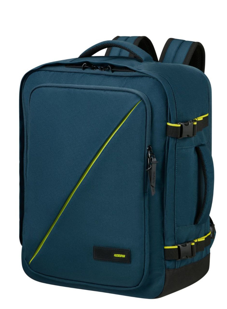 Чемодан American Tourister Take2Cabin M 15,6", Harbor Blue #1