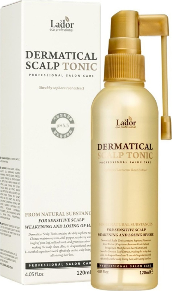 La'dor / Лa'дор Dermatical Scalp Tonic Тоник для кожи головы очищающий, против выпадения волос, с экстрактами #1