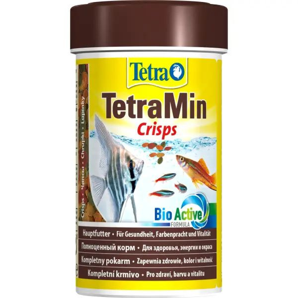 TetraMin Crisps корм-чипсы для всех видов рыб 100 мл #1