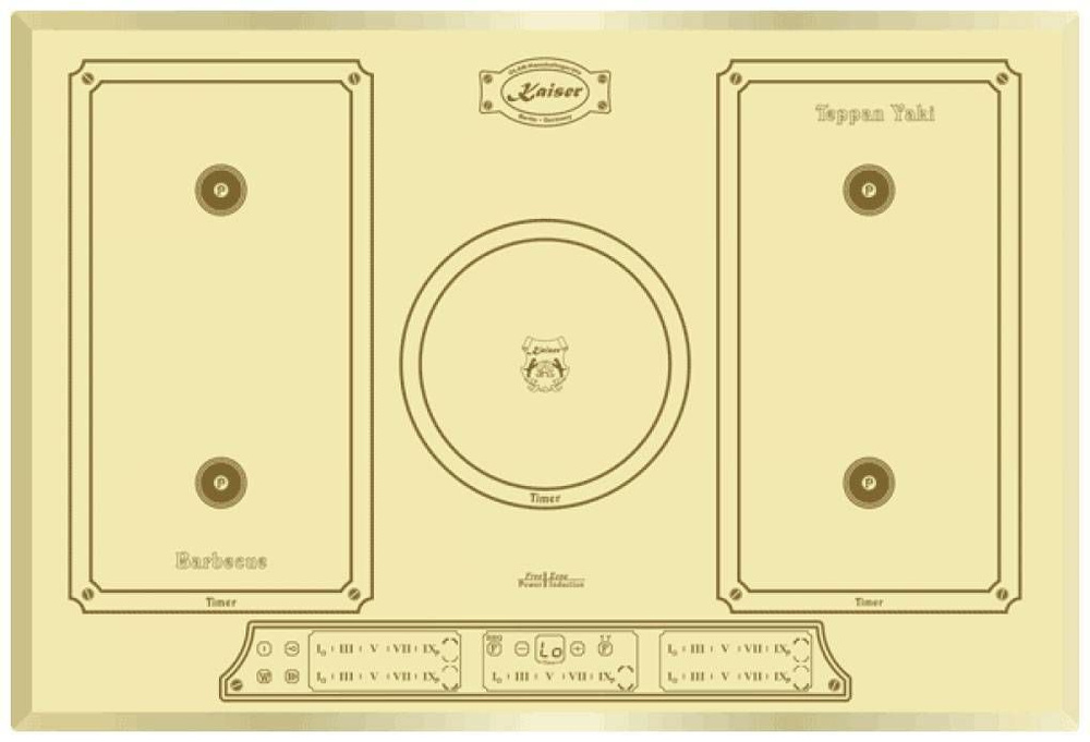 Встраиваемая электрическая варочная панель Kaiser KCT 7797 FI ElfEm  #1