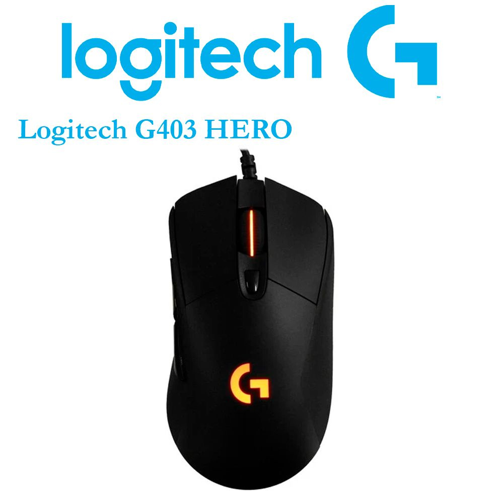 Мышь Logitech G403 Hero Black проводная #1