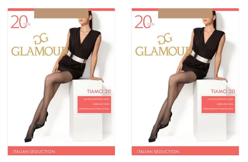 Колготки Glamour, 20 ден, 1 шт #1