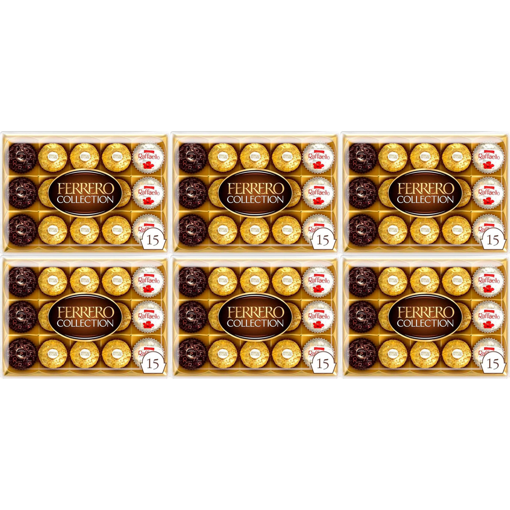 Шоколадные конфеты Ferrero Collection 172,2 г, набор: 6 штук #1