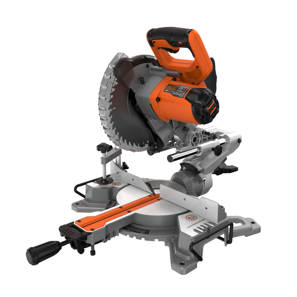 Торцовочная пила BLACK+DECKER, 1500 Вт, 216 мм, 4800 об/мин, BES701 #1