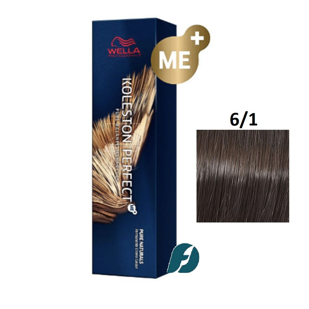 Wella Professionals Koleston Perfect ME+ 6/1 Краска для волос - Древесный дым, 60мл  #1