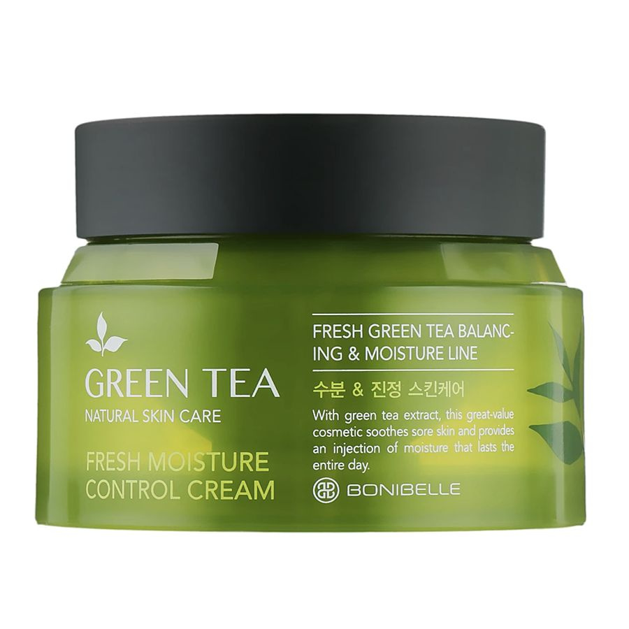 Увлажняющий крем для лица с экстрактом зеленого чая Enough Bonibelle Green Tea Fresh Moisture Control #1