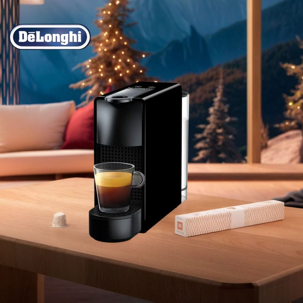 Nespresso Капсульная кофемашина DeLonghi Essenza Mini C30, черный #1