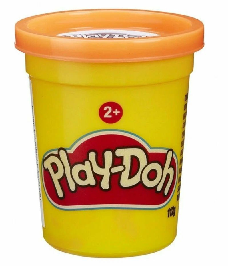 Play-Doh Масса для лепки Баночка оранжевая B6756 #1