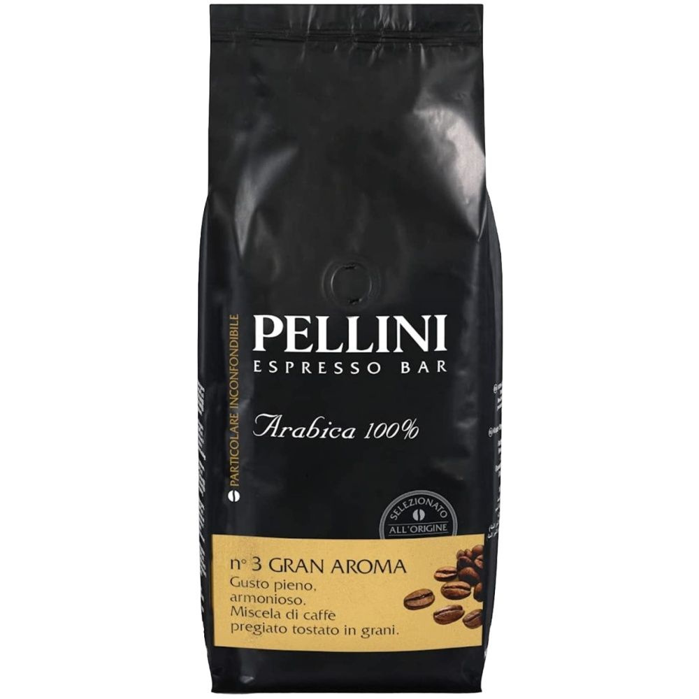 Кофе PELLINI ESPRESSO BAR GRAN AROMA №3 зерно 1000г #1