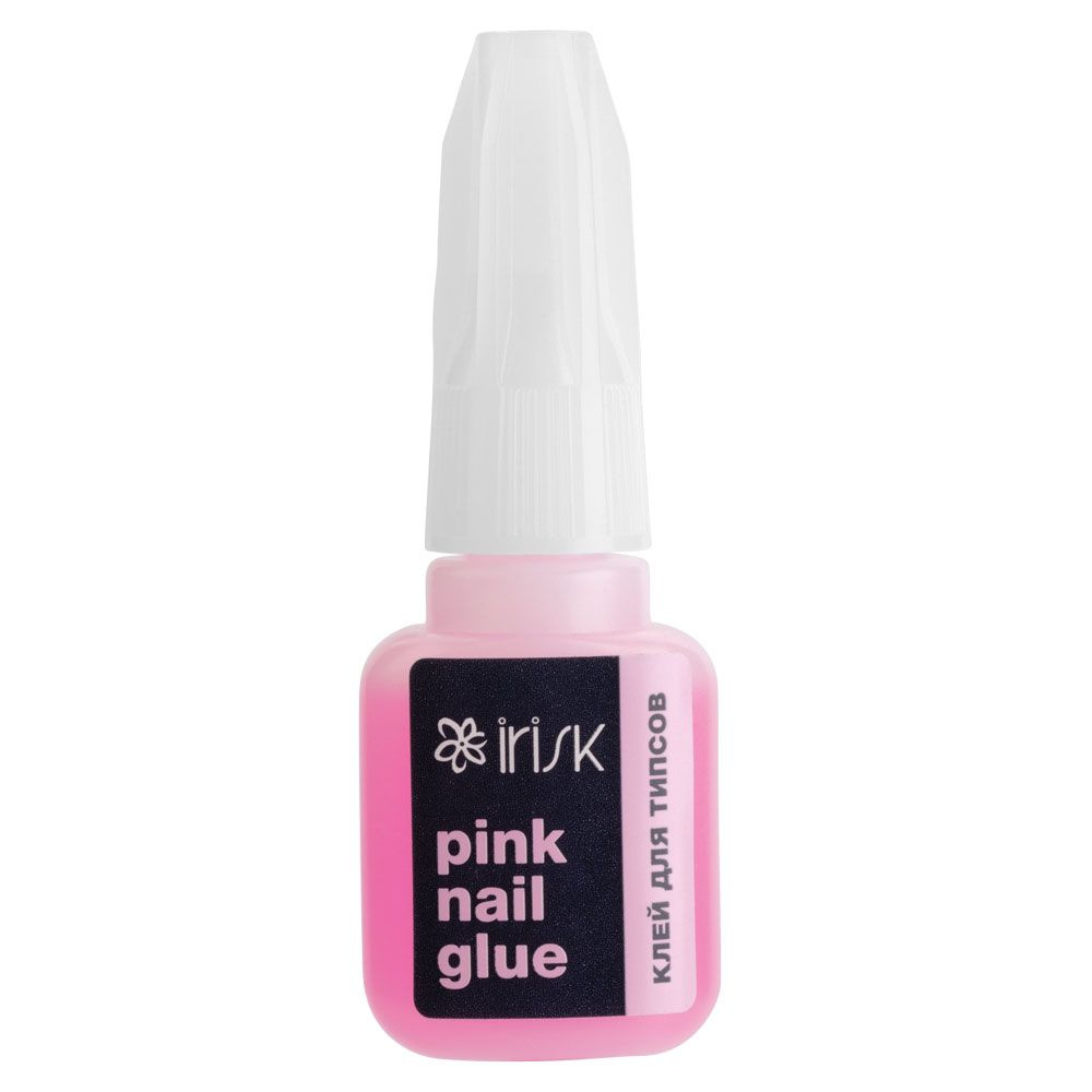 IRISK Клей для типсов Pink Nail Glue, 10гр #1