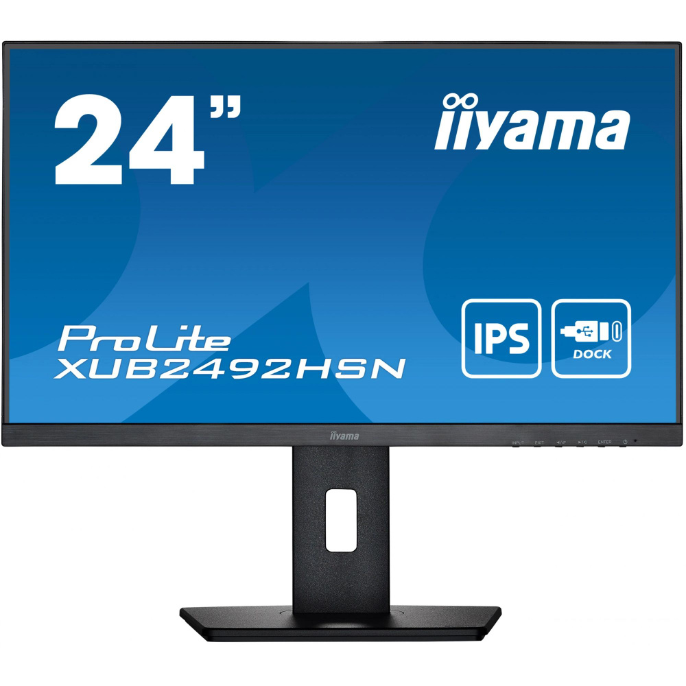 iiyama 23.8" Монитор XUB2492HSN-B5, черный #1