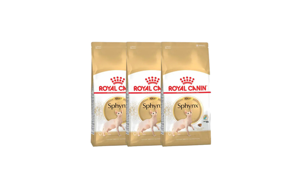 Royal Canin Sphynx сухой корм для взрослых кошек породы сфинкс - 2 кг х 3 шт.  #1