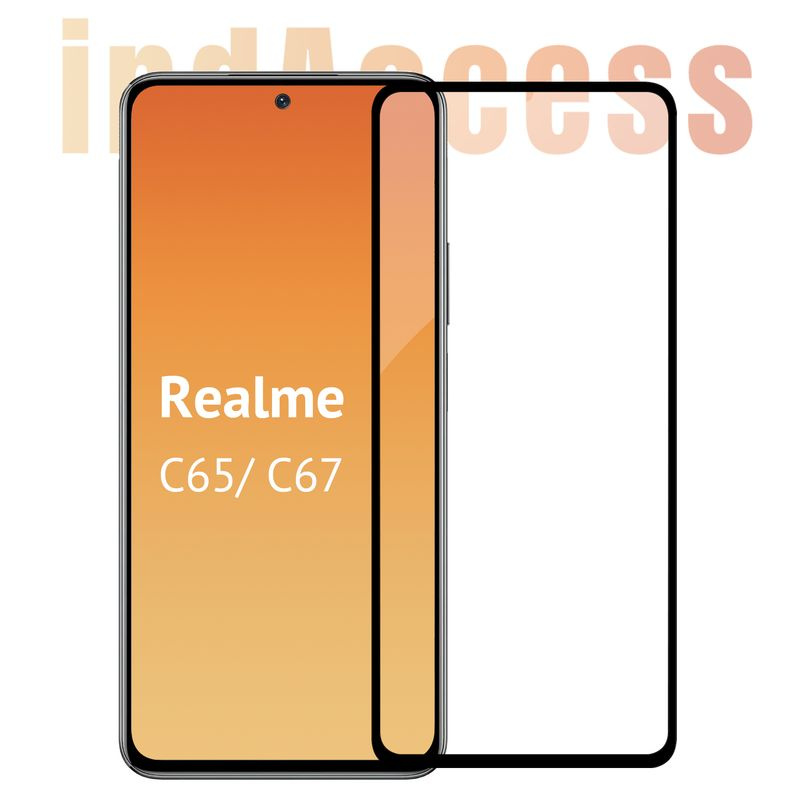 Защитное стекло на Realme C65, C67/ для Реалми С65, С67/ indAccess #1