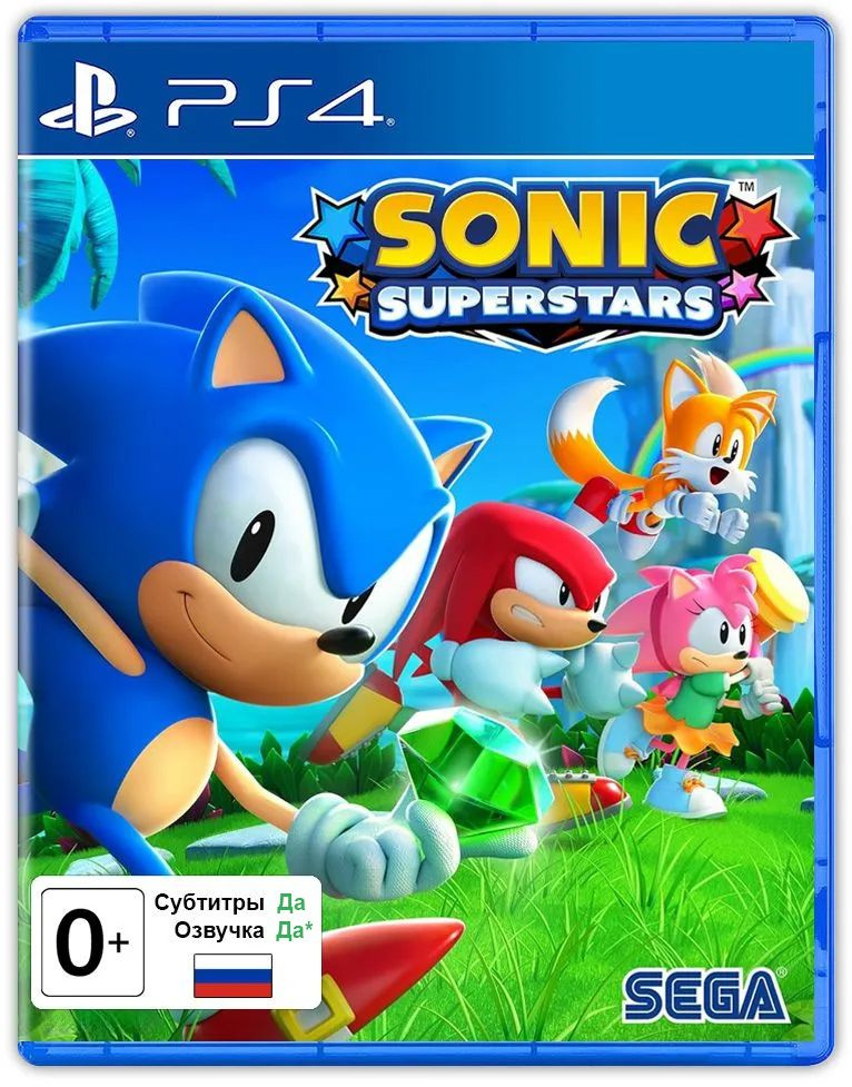 Игра SONIC SUPERSTARS (PlayStation 4, Русская версия) #1