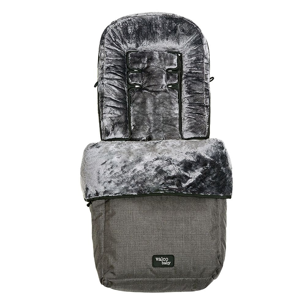 Теплый конверт в прогулочную коляску Valco Baby Snug цвет: Charcoal  #1