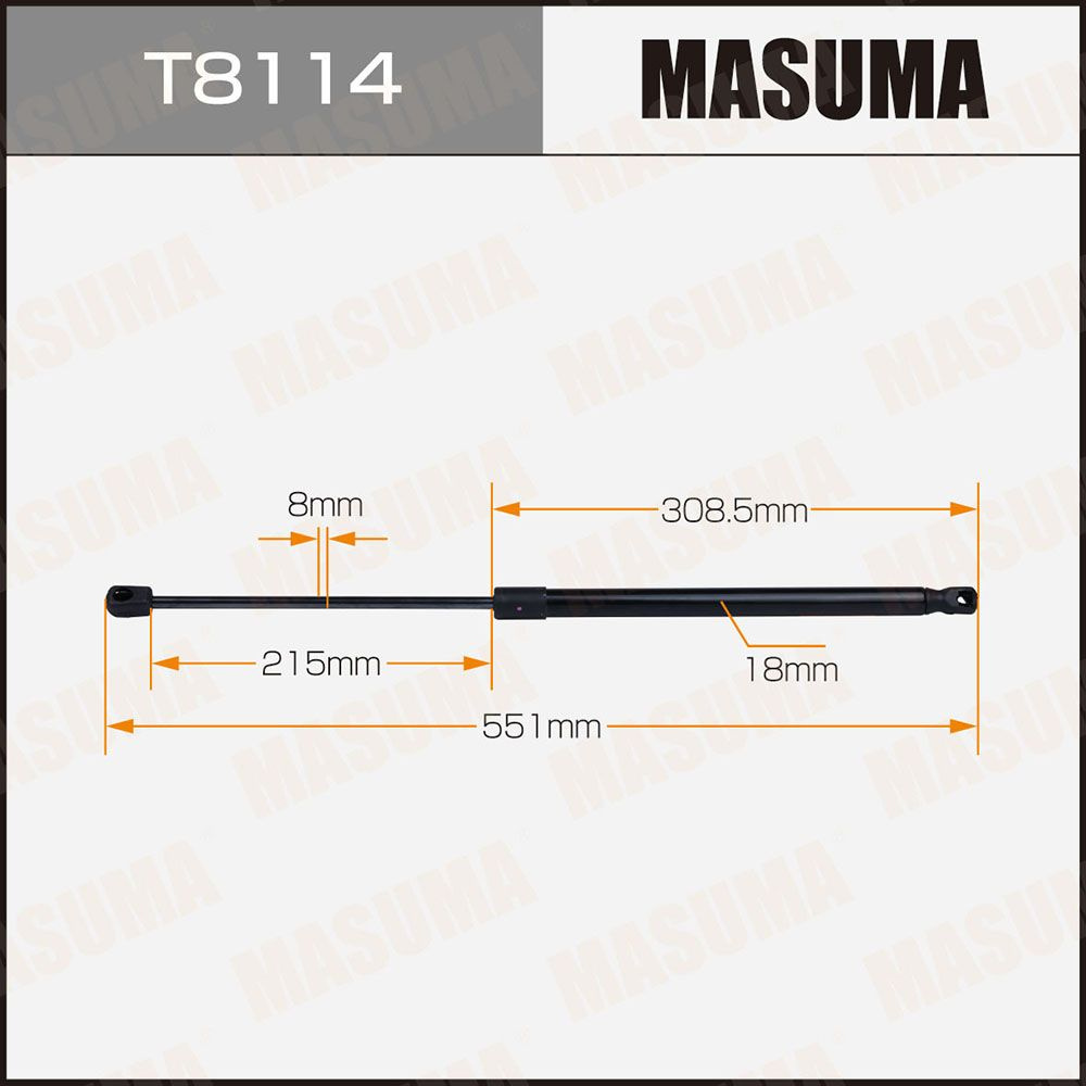 Masuma Упор багажника, арт. T8114, 1 шт. #1