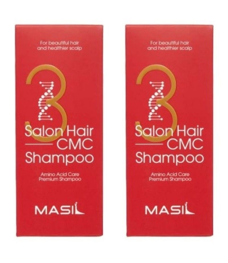 MASIL Восстанавливающий шампунь для волос 3 Salon Hair CMC Shampoo, с аминокислотами, 150 мл, 2 шт  #1