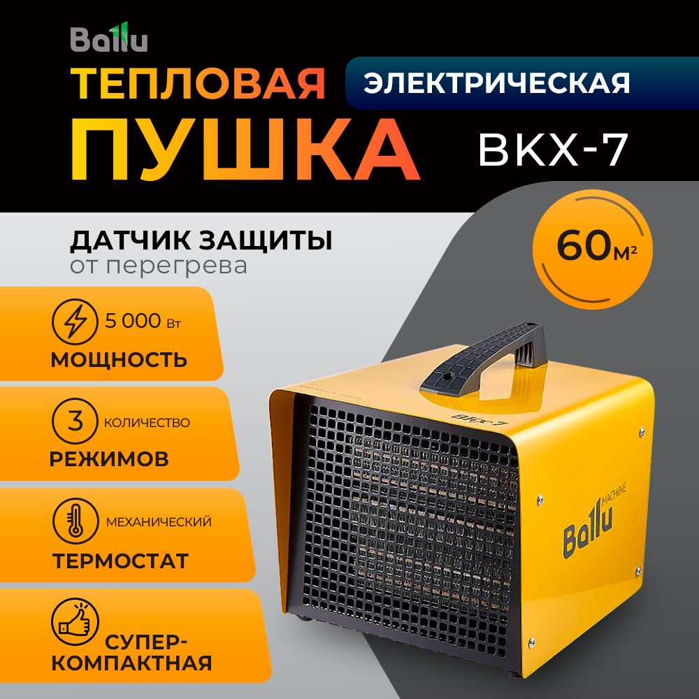 Тепловая пушка Ballu BKX-7 #1