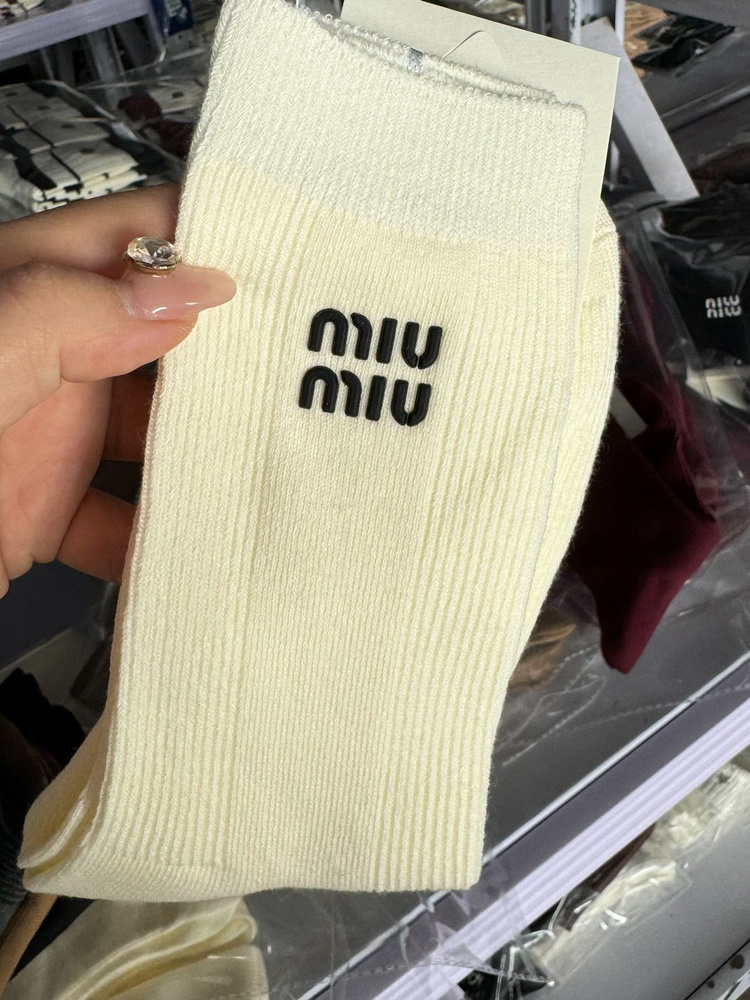 Носки Miu Miu, 1 пара #1