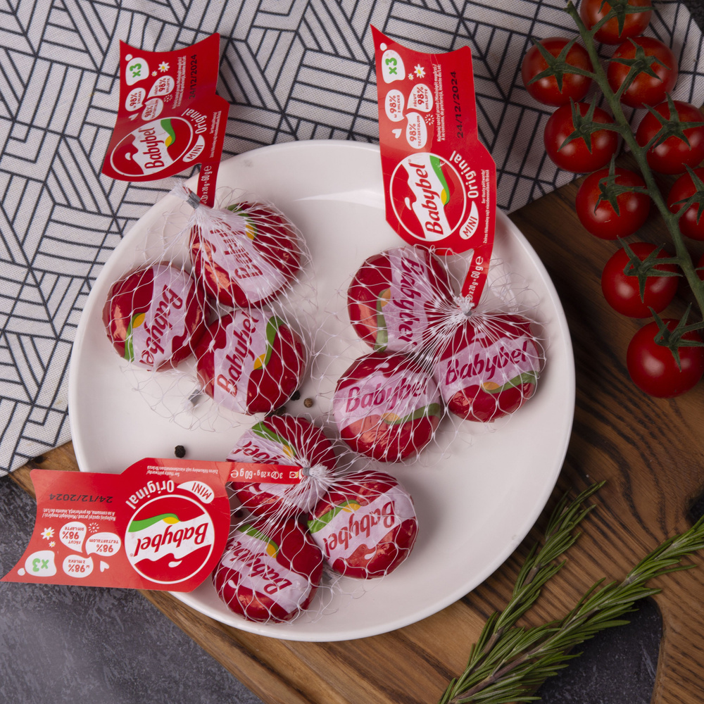 Французский деликатесный сыр Babybel Бэйбибел 180гр #1