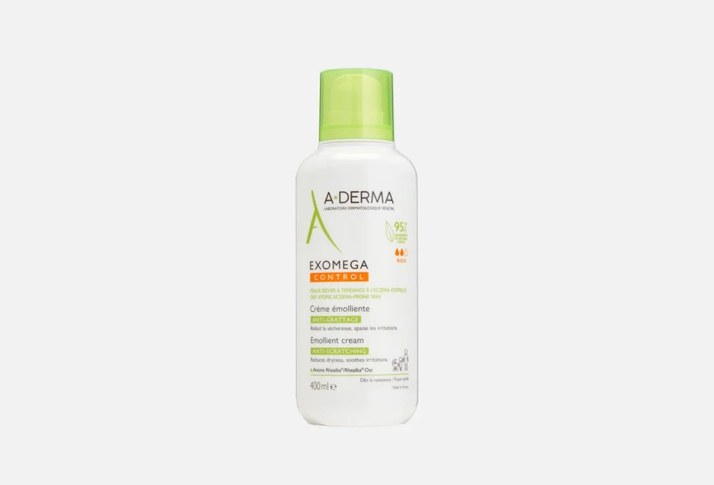 A-Derma EXOMEGA CONTROL Смягчающий крем для лица и тела #1