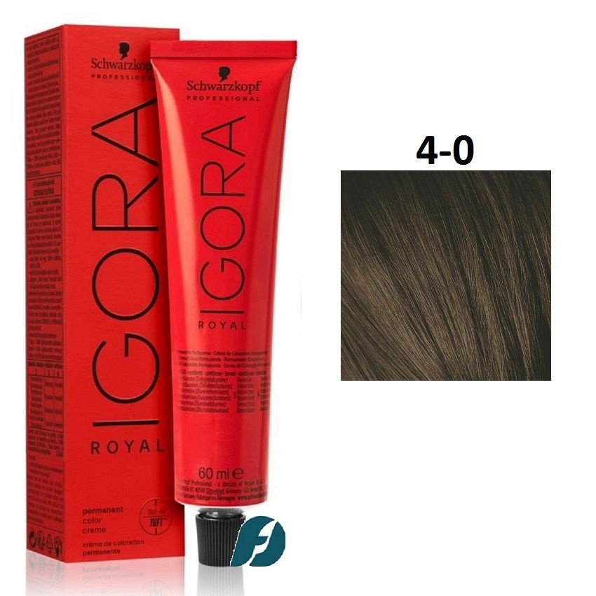 Schwarzkopf Professional Igora Royal 4-0 Крем-краска для волос, 60ml #1