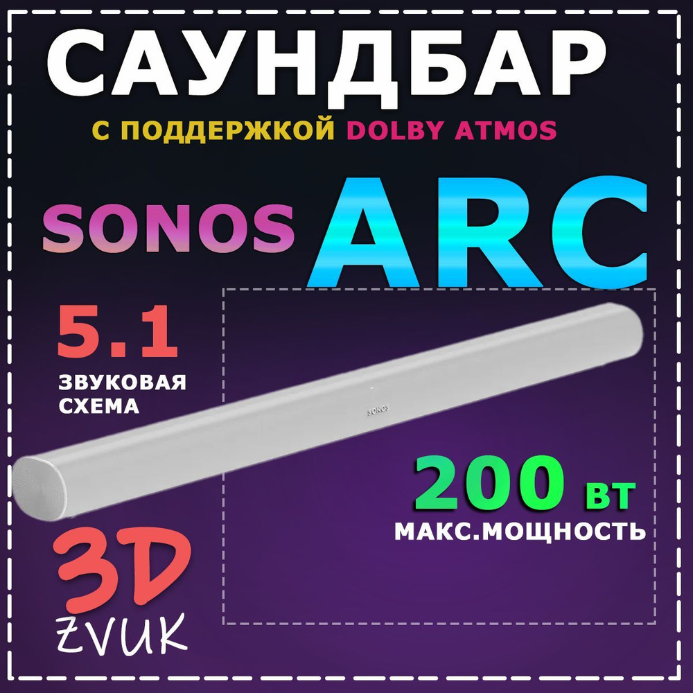 Саундбар Sonos Arc White #1