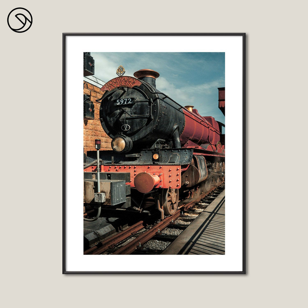 Постер на стену в раме 50х70 Postermarkt Hogwarts Express #1 #1