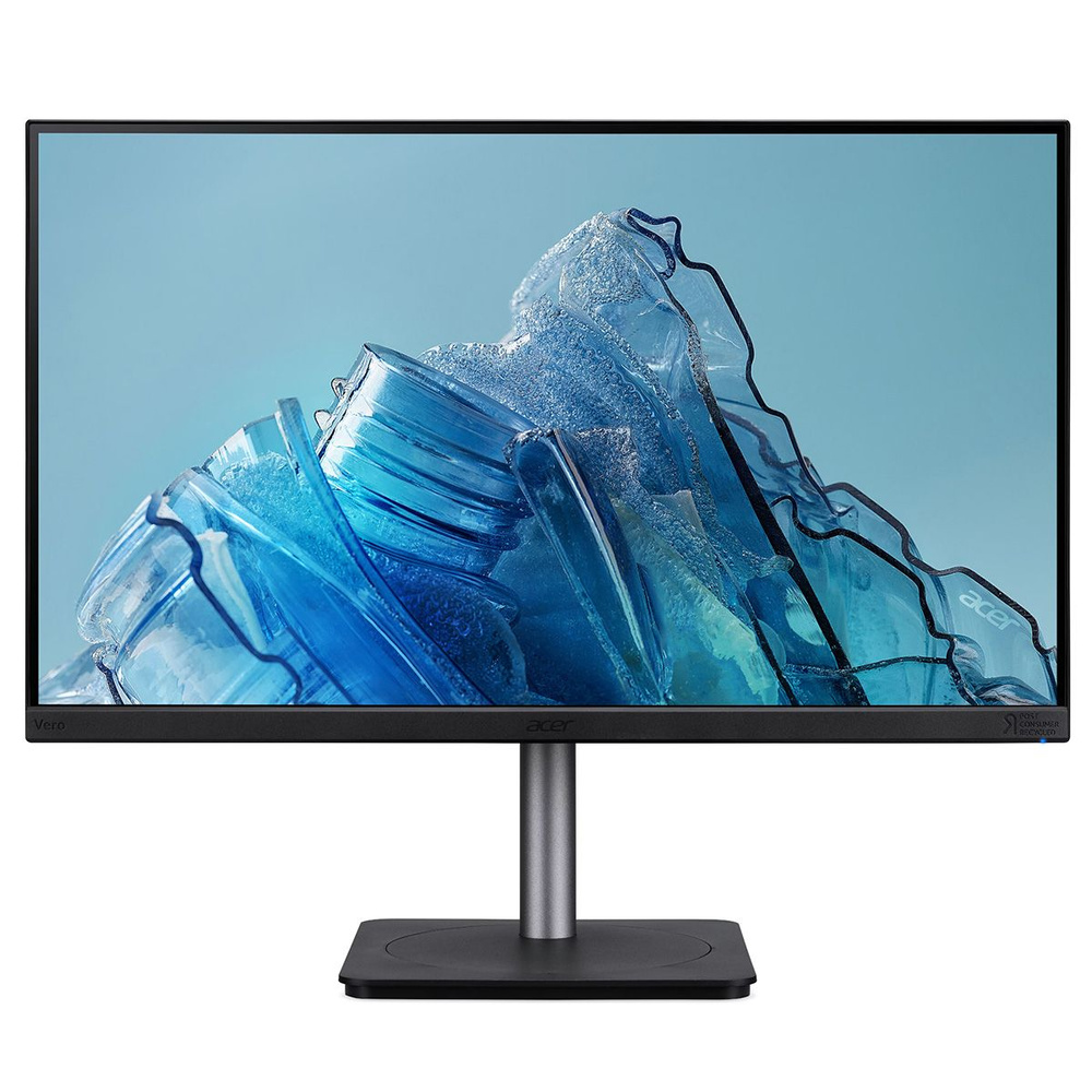 Acer 27" Монитор CB273UEbemipruzxv, IPS, 2560x1440, 100 Гц, черный #1