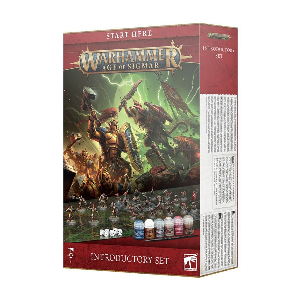 Миниатюры для настольной игры Games Workshop Warhammer Age of Sigmar: Introductory Set 80-15 с красками #1