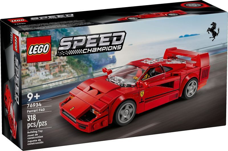 Конструктор LEGO Speed Champions 76934 Ferrari F40 Supercar #1