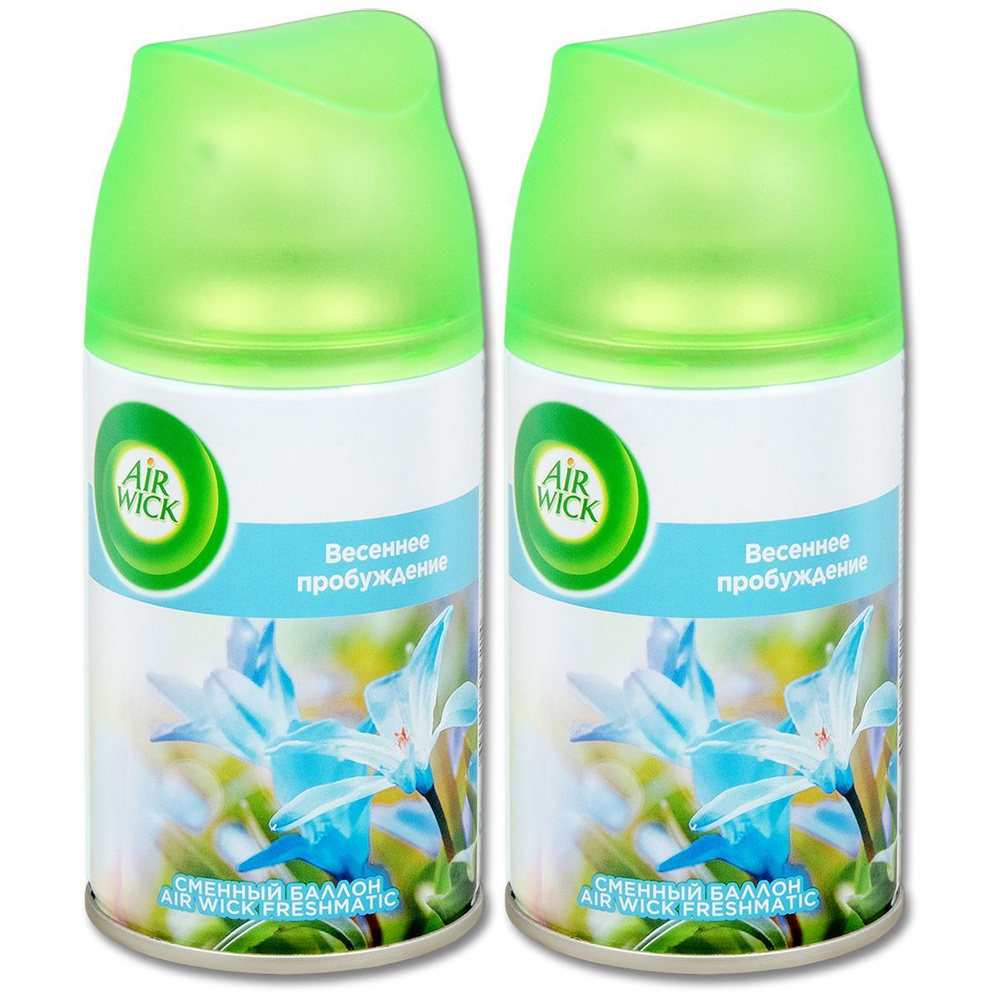 Сменный баллон для освежителя воздуха AirWick Freshmatic Life Scents "Весеннее пробуждение", 250 мл, #1