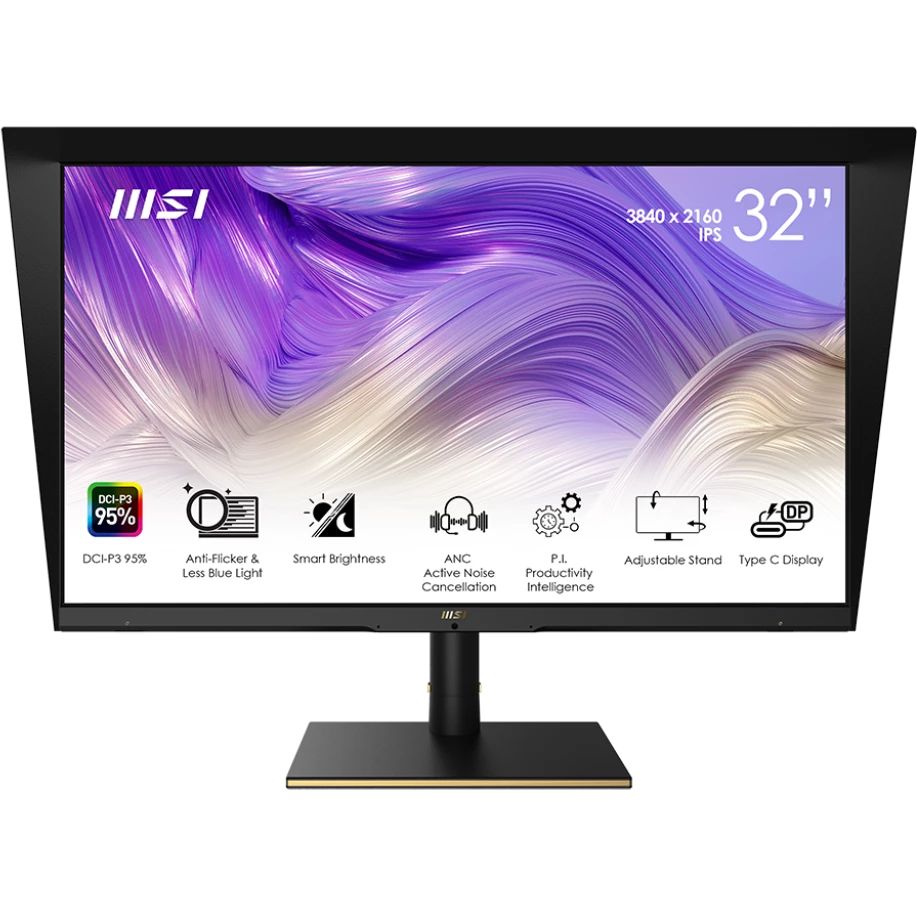 MSI 32" Монитор 9S6-3DA98T-028, черный #1