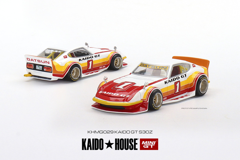 Коллекционная машинка Kaido House x MINI GT 1:64 Datsun KAIDO Fairlady Z #1