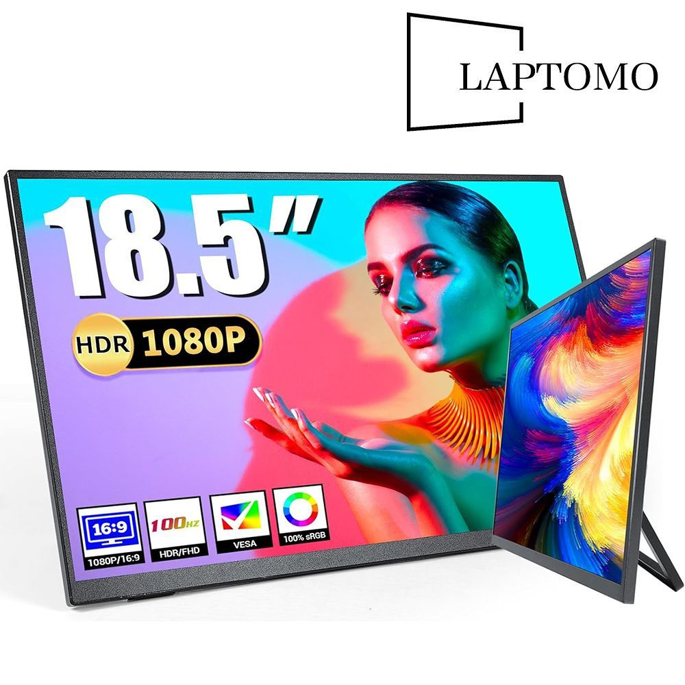 Laptomo 18.5" Монитор L18FPC-Laptomo-LXL, черный матовый #1