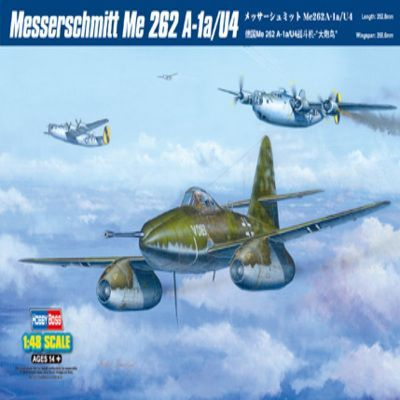 Сборная модель Самолет Messerschmitt Me-262 A-1a/U4 #1