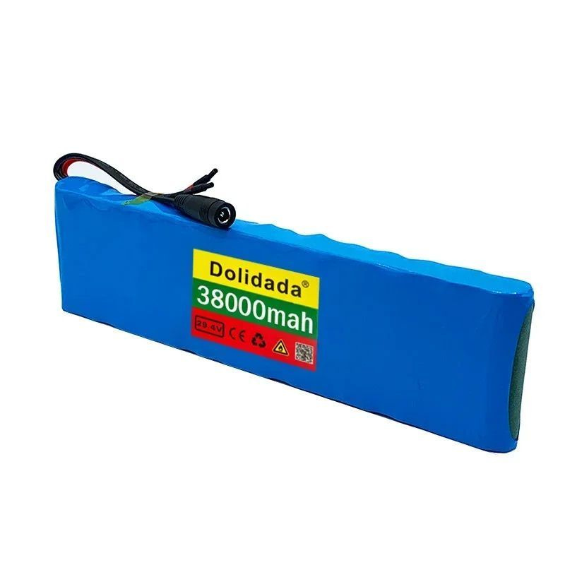 Новый аккумулятор 7S2P 29.4V 38000mah литий - ионный аккумулятор с балансом 20A BMS электрический велосипед #1