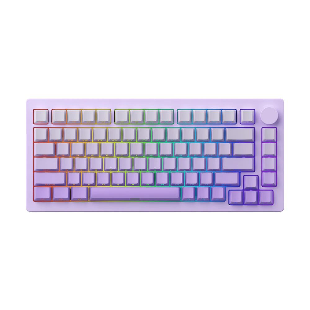 MonsGeek Игровая клавиатура беспроводная M1W V3 SP Lilac Purple, (Akko V3 Piano Pro), Английская раскладка, #1