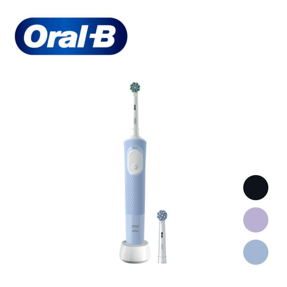 Оригинальная электрическая зубная щётка Oral-B Vitality Pro Голубая с одной дополнительной сменной насадкой #1