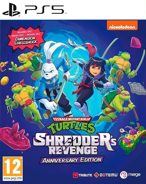 Игра Teenage Mutant Ninja Turtles: Shredder's Revenge. Anniversary Edition (PlayStation 5, Английская #1